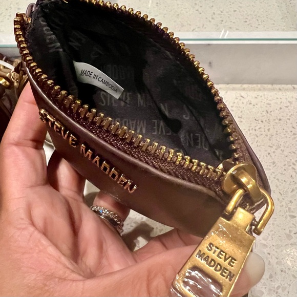 Steve Madden Chocolate Suede Satchel NWT - Picture 13 of 13